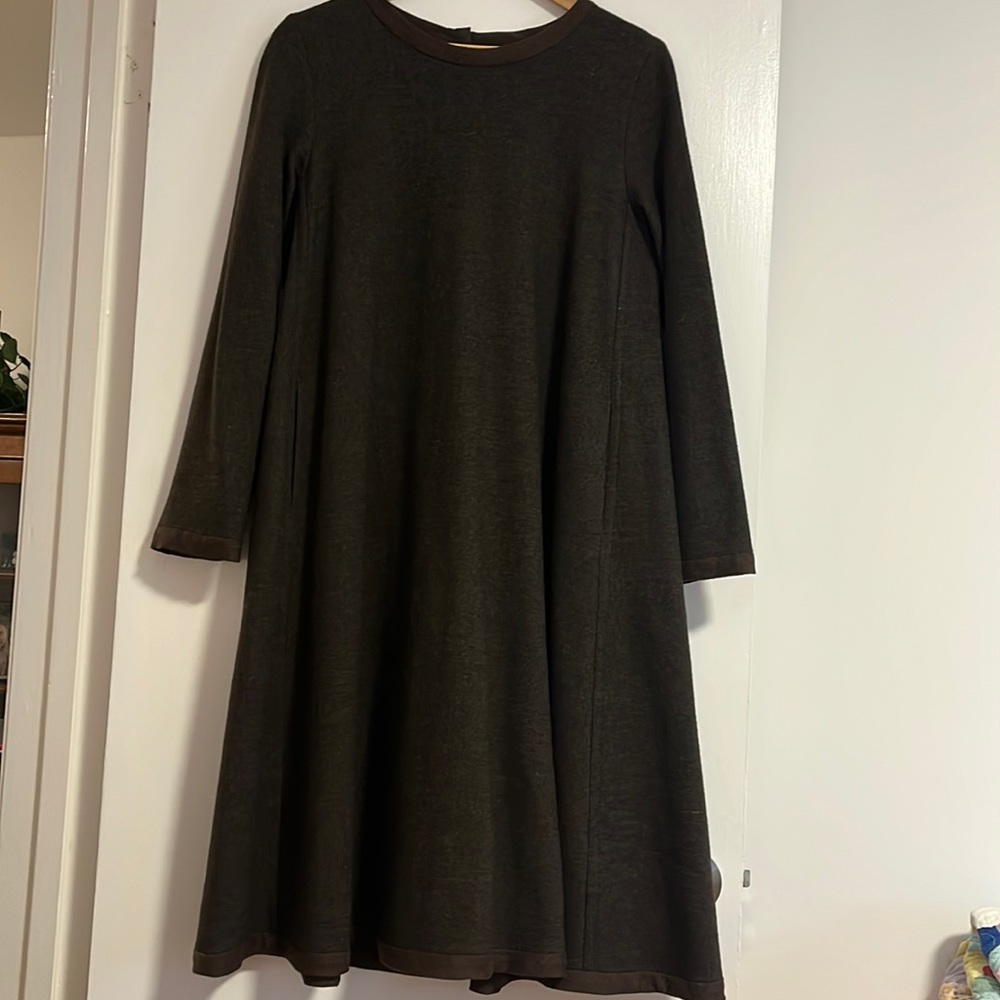 45R wool blend dress